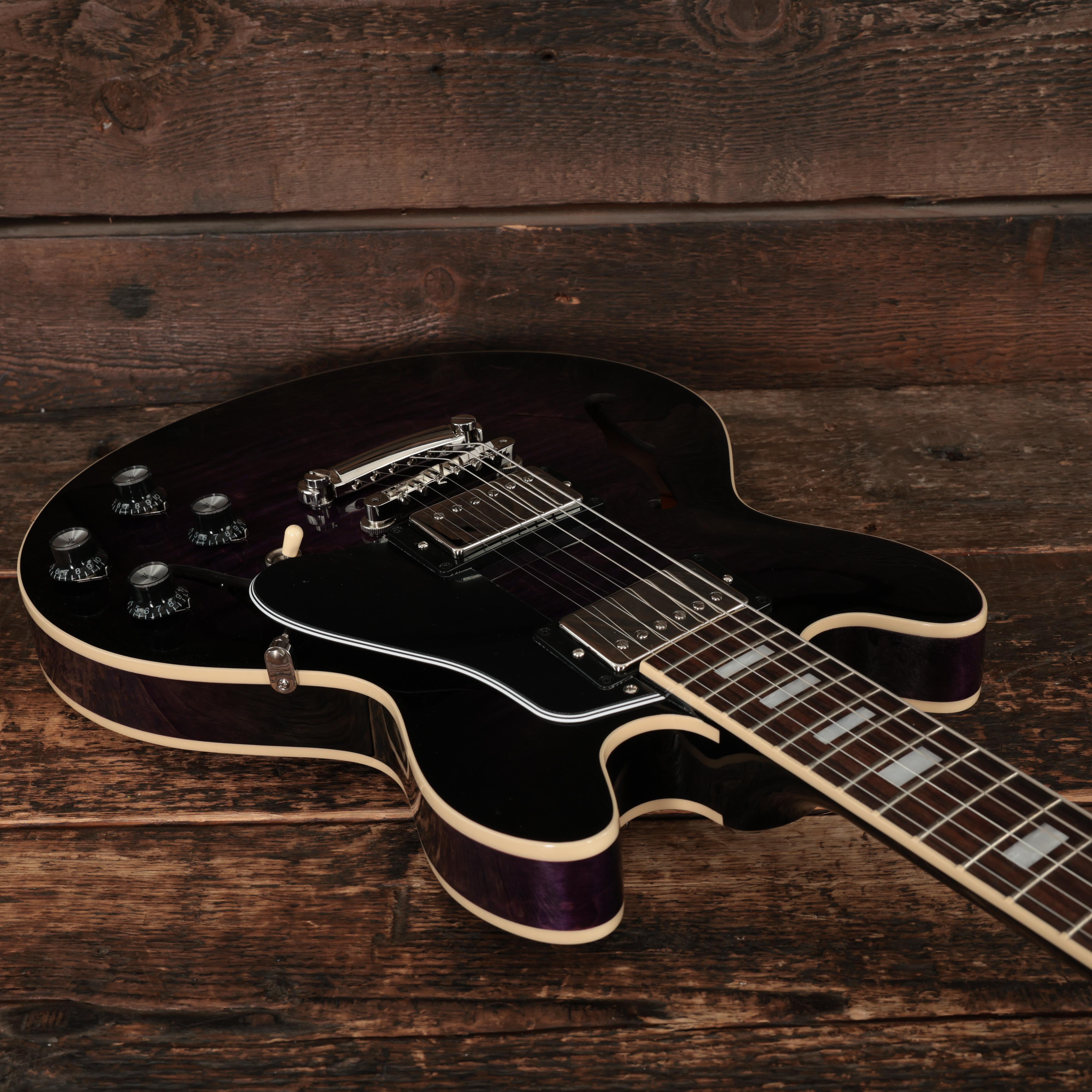 Gibson ES-339 Figured Semi-Hollow Electric Guitar in Dark Purple